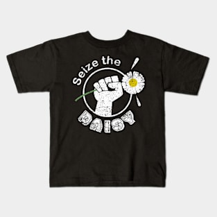 Seize The Daisy Gardening Flowers Kids T-Shirt